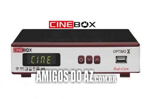 Atualização Cinebox Optimo X V5.00 OnflowGo – 16/08/2024