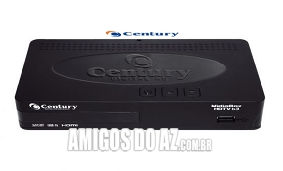 Atualização Century Midiabox B3 de Canais Banda Ku – 27/05/2025