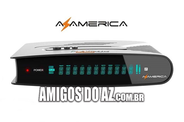 Atualização Azamerica Platinum GX PRO V1.55 – 30/05/2025