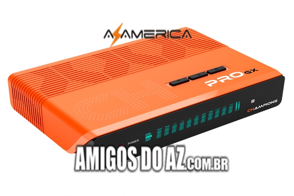 Atualização Azamerica CH Pro GX V1.55 – 19/11/2025