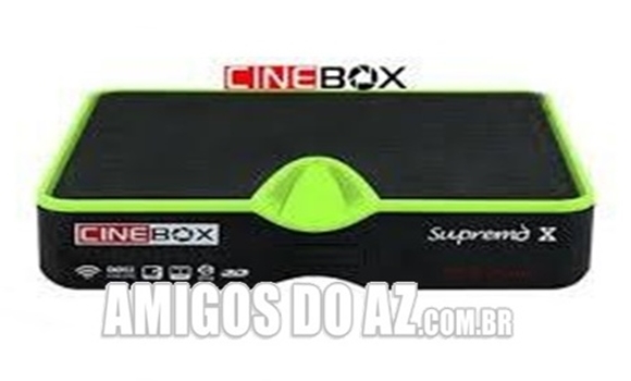 Atualização Cinebox Supremo X – 08/12/2025